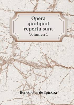 Opera quotquot reperta sunt Volumen 1