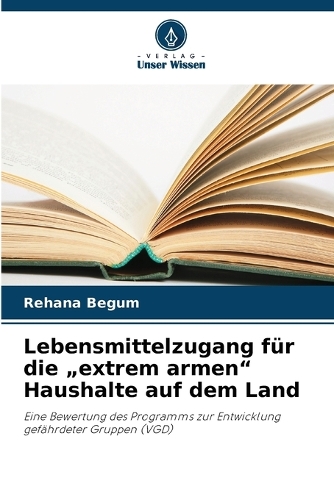 Lebensmittelzugang für die "extrem armen" Haushalte auf dem Land