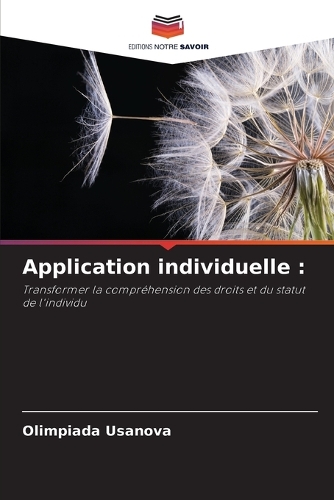 Application individuelle