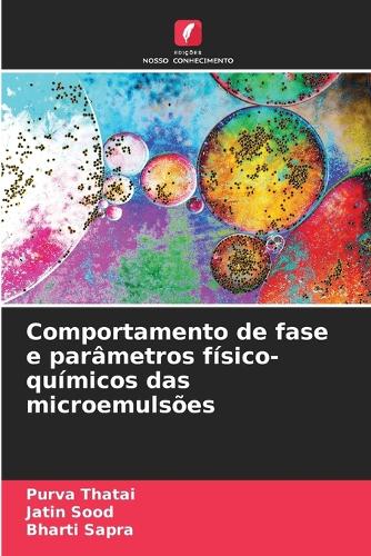 Comportamento de fase e parâmetros físico-químicos das microemulsões