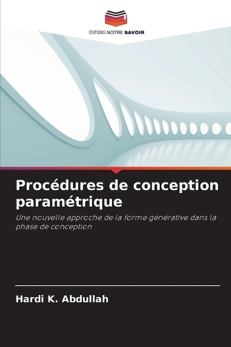 Procédures de conception paramétrique