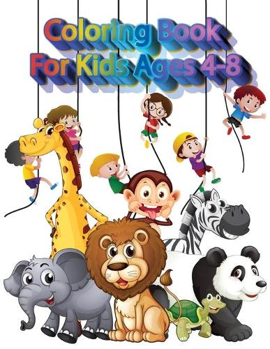 Coloring book for kids ages 4-8