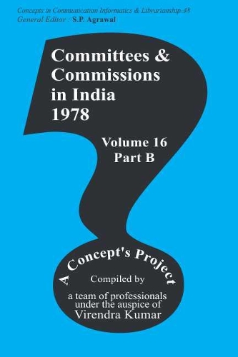 Committees and Commissions in India 16b -  1978