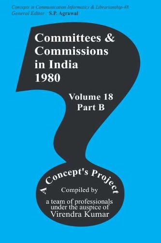Committees and Commissions in India 18b -  1980