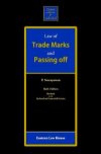 Law of Trade Marks & Passing off