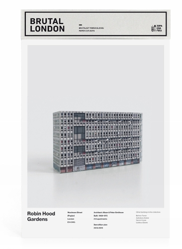 Brutal London: Robin Hood Gardens
