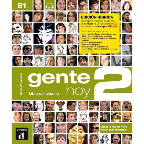 Gente hoy 2 - Edicion hibrida - Libro del alumno + audio (B1)