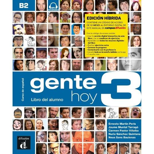 Gente hoy 3 - Edicion hibrida - Libro del alumno + audio MP3
