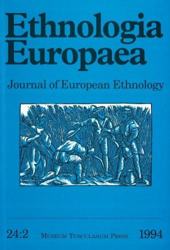 Ethnologia Europaea (Volume 24/2)