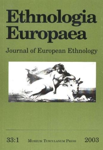 Ethnologia Europaea, Volume 33/1