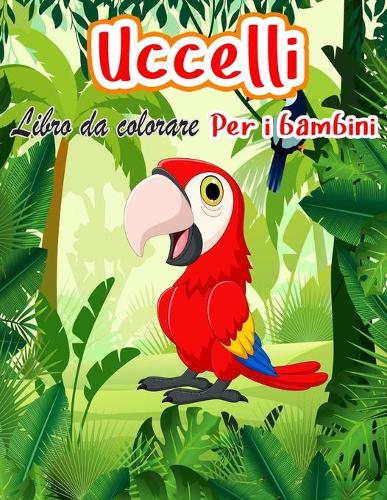Uccelli libro da colorare per i bambini