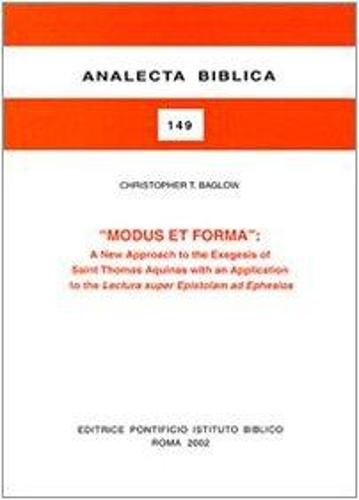 "Modus et Forma"