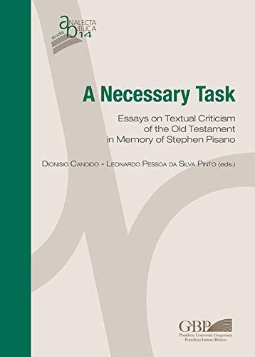 A Necessary Task