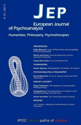 JEP European Journal of Psychoanalysis 25