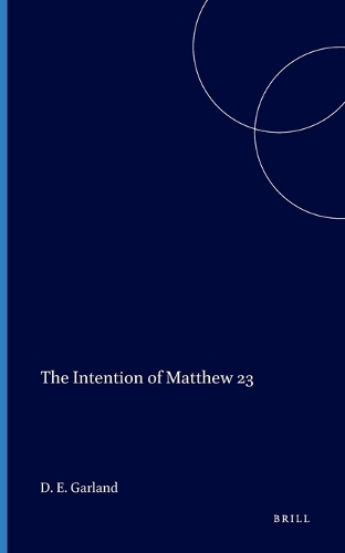 The Intention of Matthew 23
