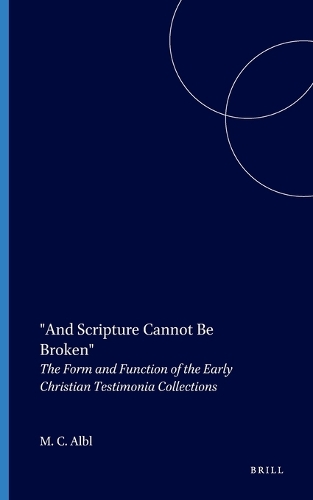 "And Scripture Cannot Be Broken"