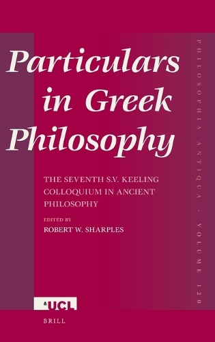 Particulars in Greek Philosophy