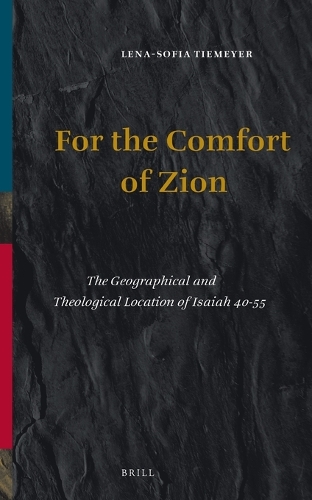For the Comfort of Zion