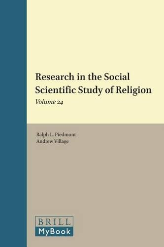 Research in the Social Scientific Study of Religion, Volume 24