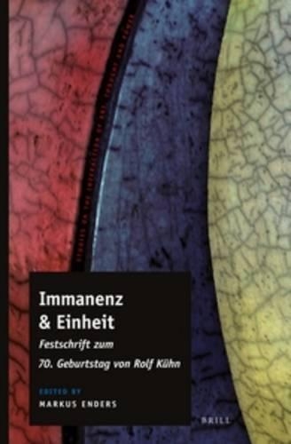 Immanenz & Einheit
