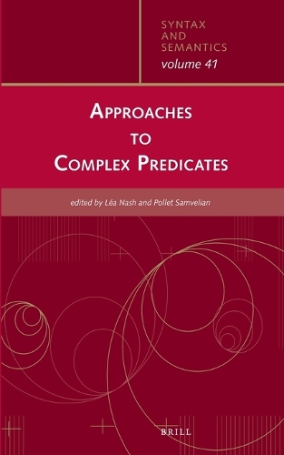 Approaches to Complex Predicates