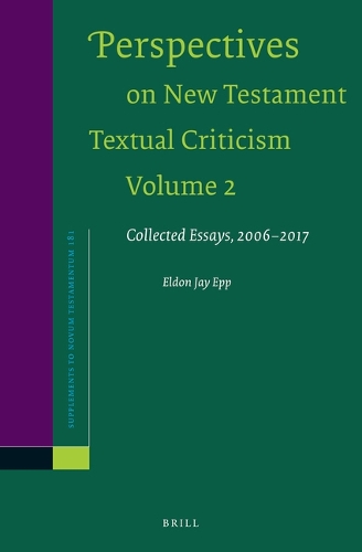 Perspectives on New Testament Textual Criticism, Volume 2