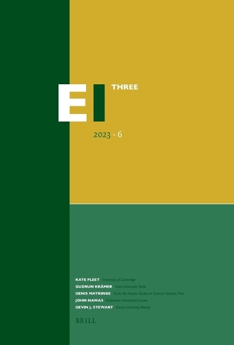 Encyclopaedia of Islam - Three 2023-6