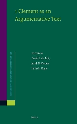 1 Clement as an Argumentative Text