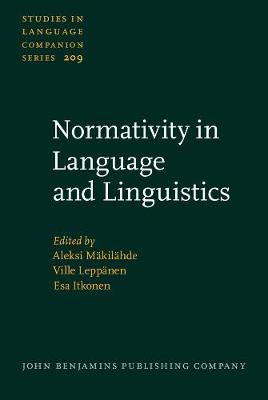Normativity in Language and Linguistics