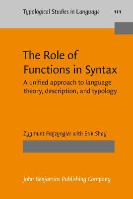 The  Role of Functions in Syntax