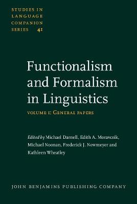 Functionalism and Formalism in Linguistics