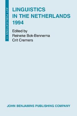 Linguistics in the Netherlands 1994