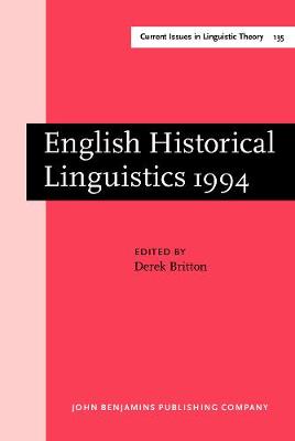 English Historical Linguistics 1994