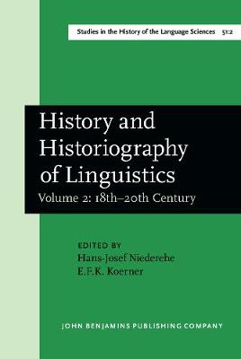 History and Historiography of Linguistics