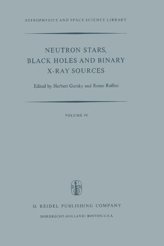 Neutron Stars, Black Holes and Binary X-Ray Sources