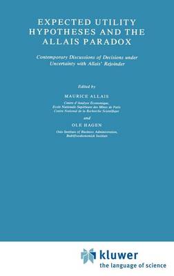 Expected Utility Hypotheses and the Allais Paradox