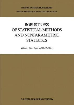 Robustness of Statistical Methods and Nonparametric Statistics