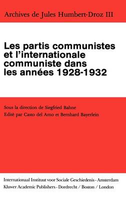 Archives de Jules Humbert-Droz, Volume III