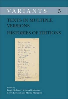 Texts in Multiple Versions – Histories of Editions