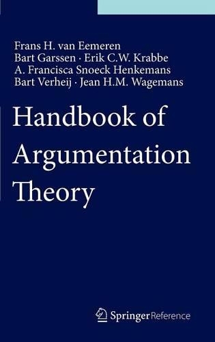 Handbook of Argumentation Theory