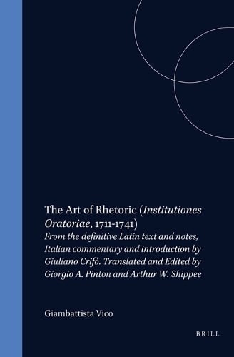 The Art of Rhetoric (Institutiones Oratoriae, 1711-1741)