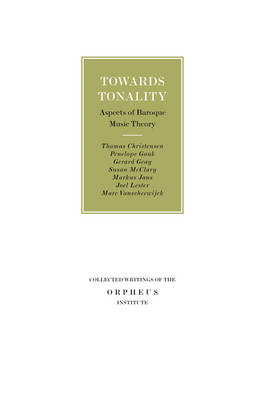 Towards Tonality