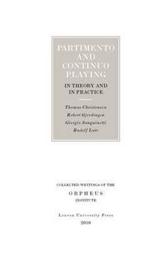Partimento and Continuo Playing in Theory and in Practice