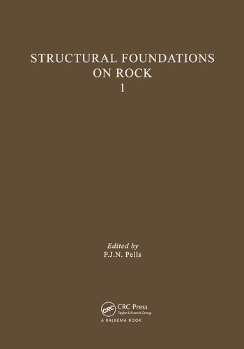 Structural Foundations on Rock, volume 1