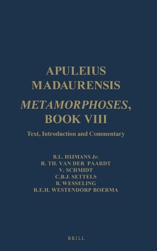 Apuleius Madaurensis Metamorphoses, Book VIII