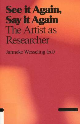 The Artist as Researcher