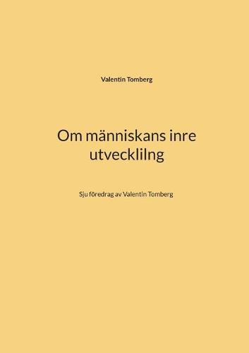 Om människans inre utveckling