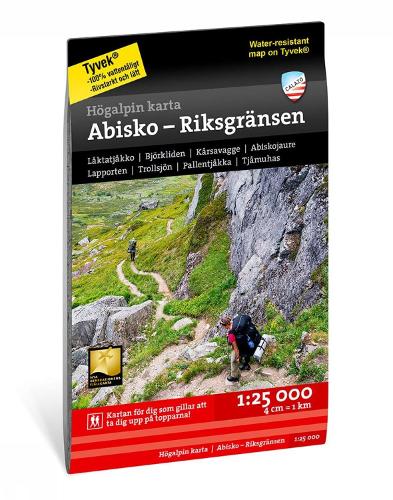 Abisko, Bjorkliden Riksgransen 1:25K
