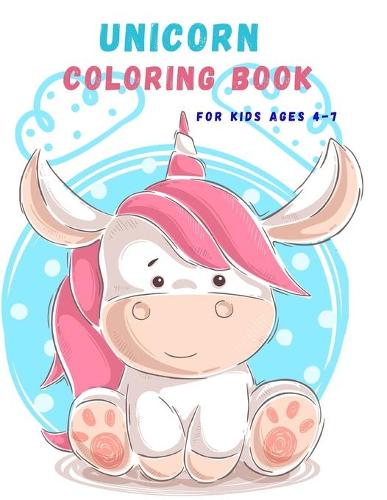 UNICORN COLORING BOOK for kids ages 4-7