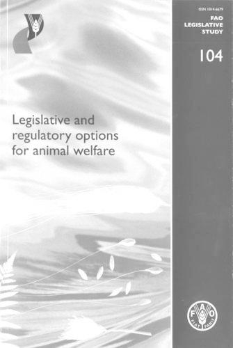 Legislative and Regulatory Options for Animal Welfare